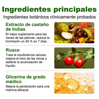 Crema profesional PURELORA® para la circulación de las piernas