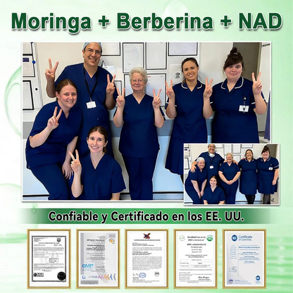 Registrado por la FDA y con certificación GMP ❤️ | Parche metabólico de nanofusión 10 en 1 Curalona® M-B-N | Con respaldo científico | Fórmula 10 en 1 | Resultados en 7 días