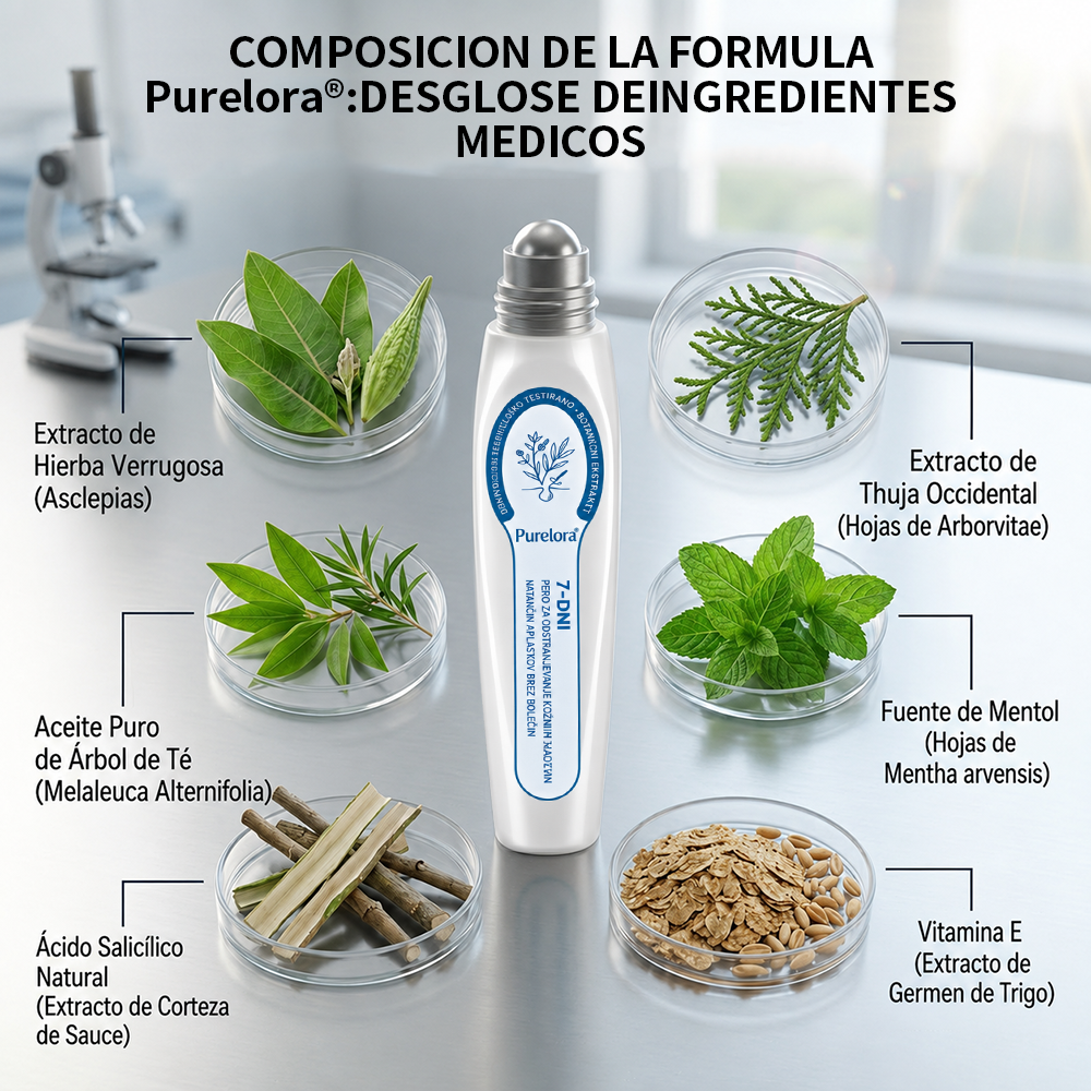 Tienda oficial de la marca | ✅💎 Purelora® Borrador de verrugas y manchas de 7 días (Aplicador roll-on: sin dolor ni cicatrices)