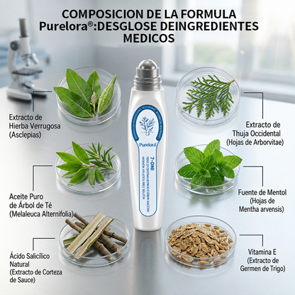 Tienda oficial de la marca | ✅💎 Purelora® Borrador de verrugas y manchas de 7 días (Aplicador roll-on: sin dolor ni cicatrices)