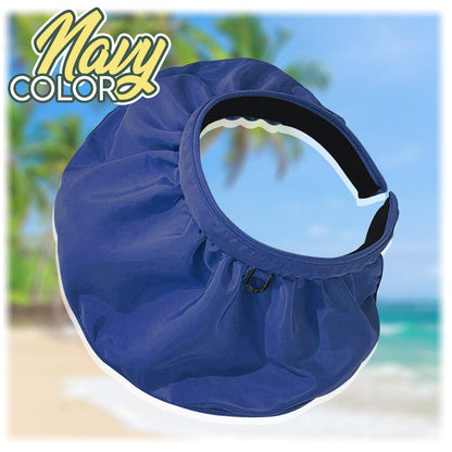 2-Way solhatt hårband