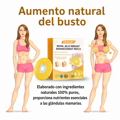 【Tienda Oficial Insignia】𝙀𝙙𝙞𝙟𝙤𝙣𝙖𝙝®🩰 Parche de Aumento de Busto con Jalea Real. Seguro para su uso durante la lactancia.
