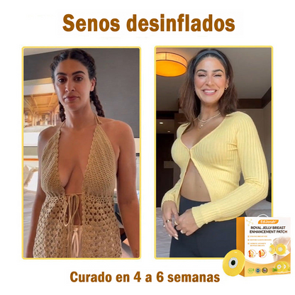 【Tienda Oficial Insignia】𝙀𝙙𝙞𝙟𝙤𝙣𝙖𝙝®🩰 Parche de Aumento de Busto con Jalea Real. Seguro para su uso durante la lactancia.