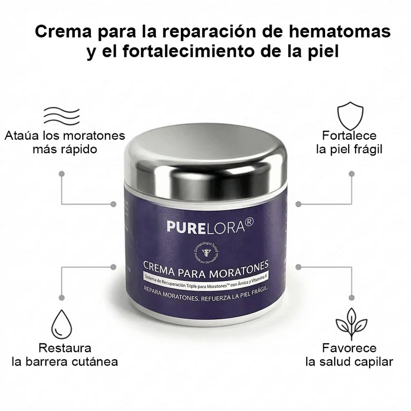 💥Más de 100.000 unidades vendidas💕 - Crema PURELORA® para reparar hematomas y fortalecer la piel