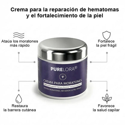💥Más de 100.000 unidades vendidas💕 - Crema PURELORA® para reparar hematomas y fortalecer la piel