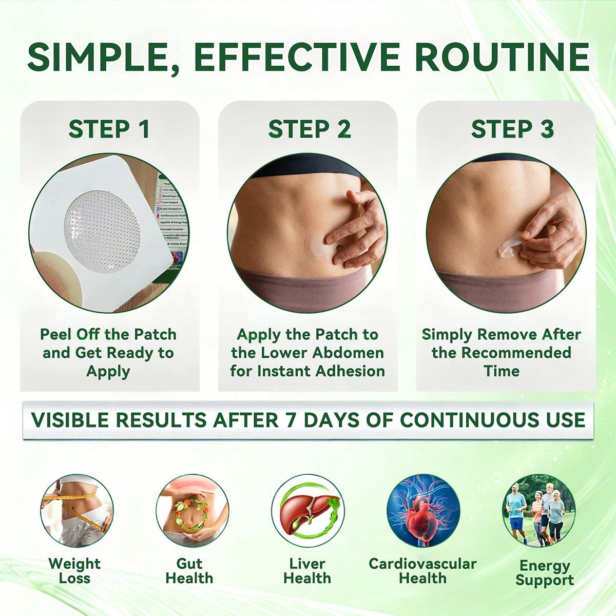 🔥 Nuevo lanzamiento | Purelora® Parche 10 en 1 con Nanomicroneedles: Berberina, Vinagre de Sidra de Manzana y EGCG — Quema grasa rebelde • Atenúa las arrugas • Favorece el confort articular (Resultados visibles en solo 7 días)