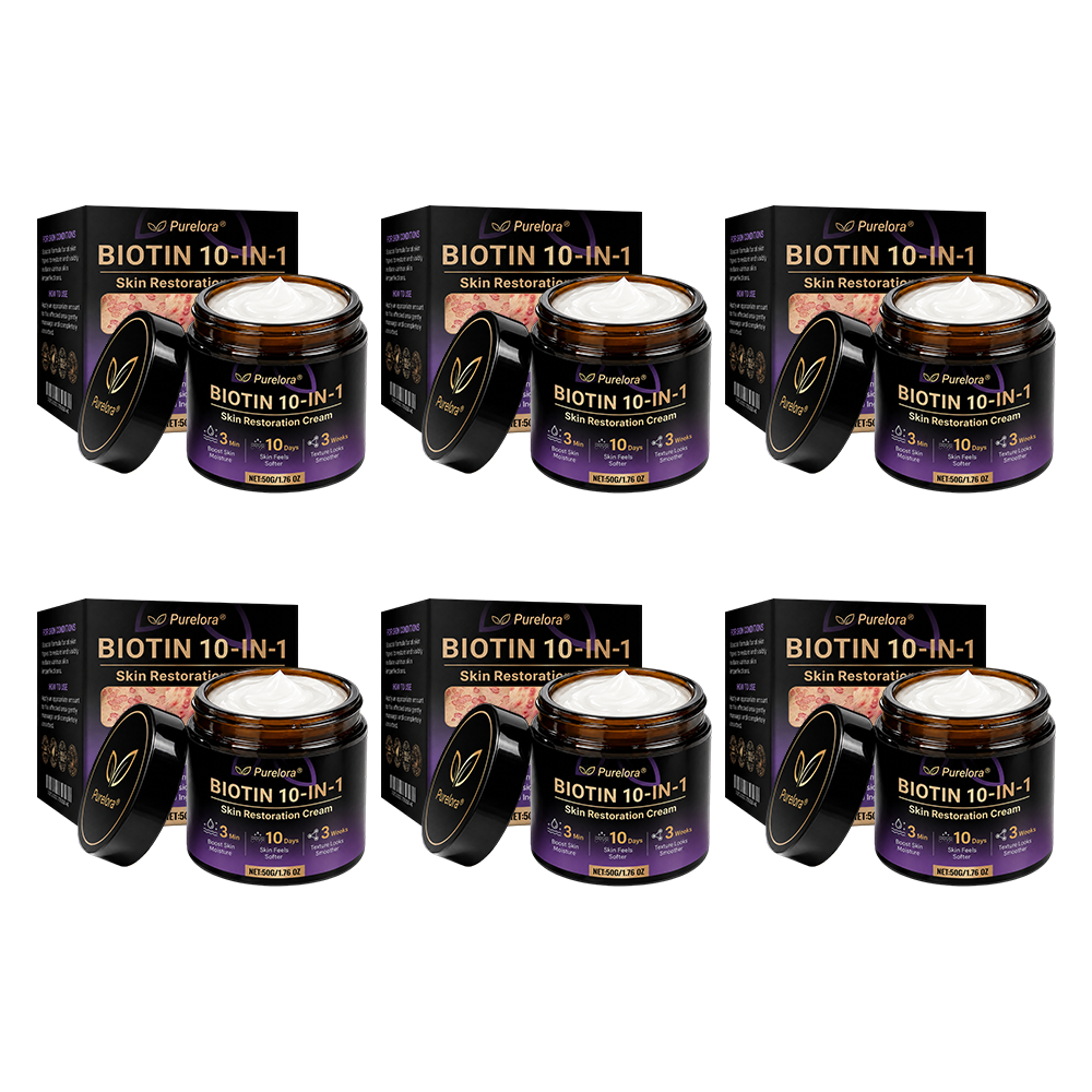 Made and Shipped from the USA 🍁 Purelora® Biotin 10-in-1 Skin Repair Cream — Last Day of Sale: 75% Off