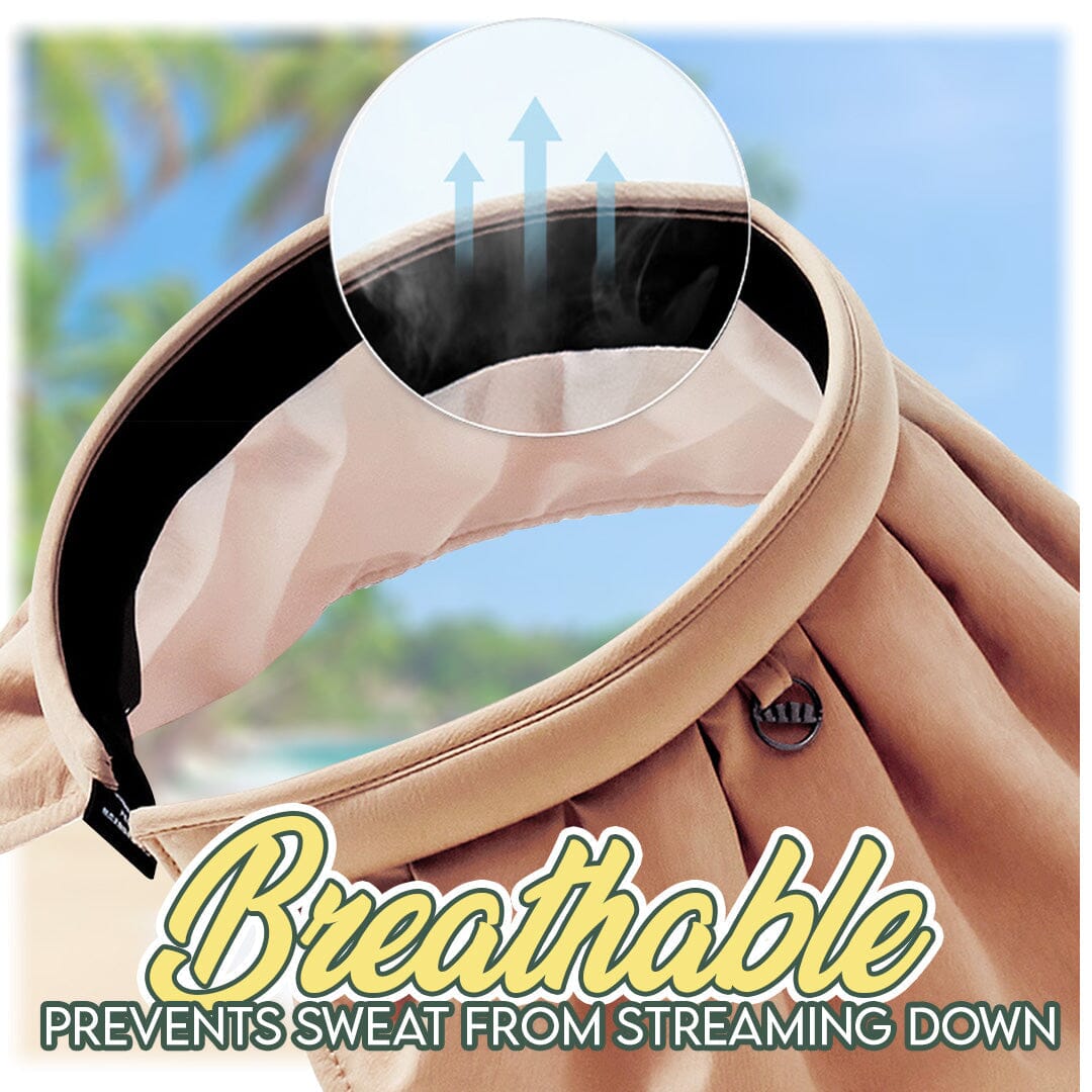 2-Way solhatt hårband