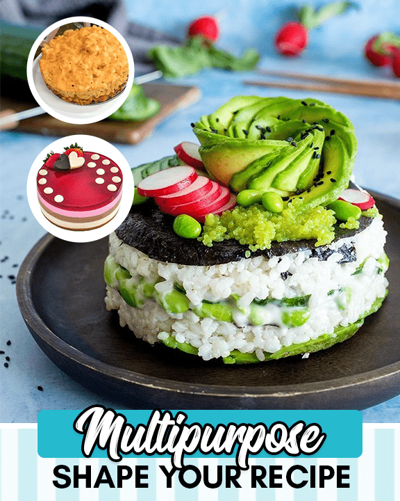 DIY 3D rund tårtformsuppsättning