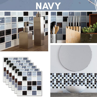 3D vattentäta väggplattor klistermärken