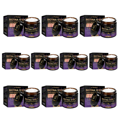 Fabricado y enviado desde EE. UU. 🍁 Purelora® Crema Reparadora de la Piel con Biotina 10 en 1 — Último día de oferta: 75% de descuento