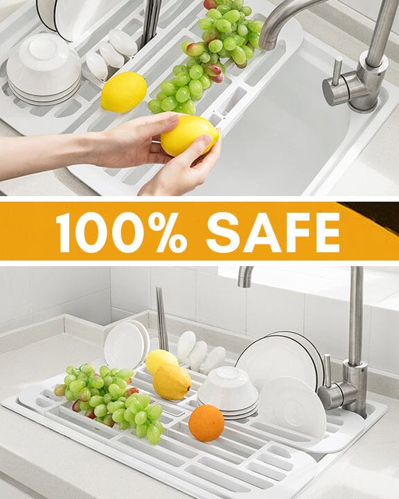 Teleskopiskt torkställ för kök